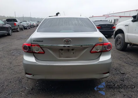 2013 Toyota Corolla S/Le from USA, damaged, VIN 5YFBU4EE4DP184363